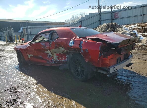 2C3CDZFJ5HH507347 2017 DODGE CHALLENGER Red Tył lewy