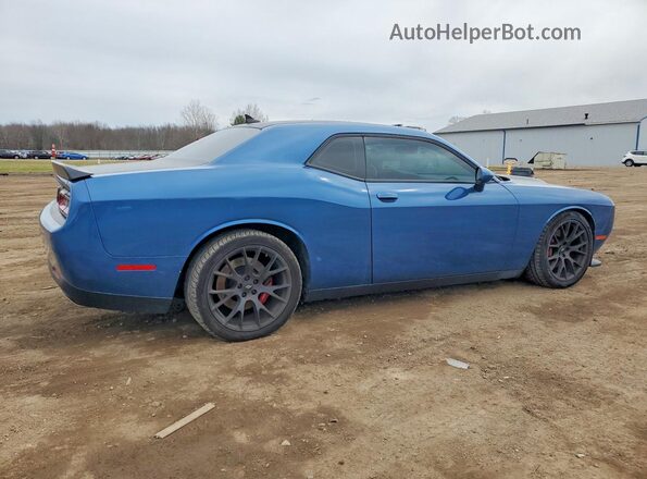 2C3CDZFJ5MH681199 2021 DODGE CHALLENGER Blue Rear right