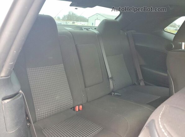2C3CDZFJ5MH681199 2021 DODGE CHALLENGER Blue Rear seats view