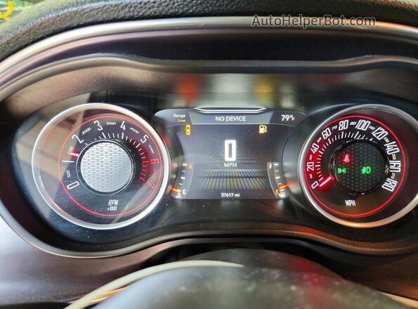 2C3CDZFJ6GH234451 2016 DODGE CHALLENGER White Vista del cuadro de instrumentos