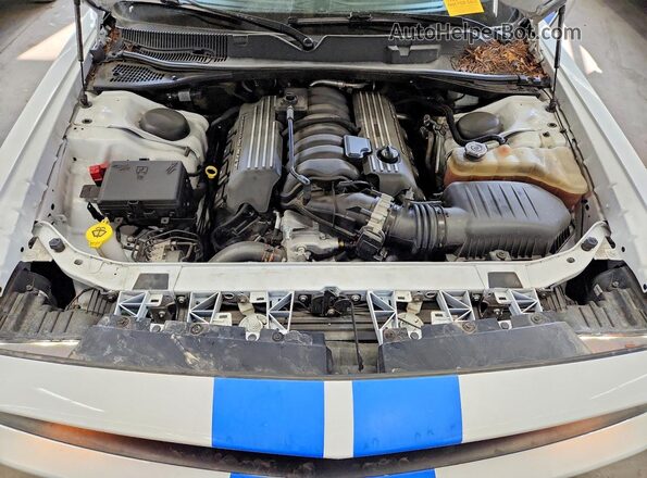 2C3CDZFJ6GH234451 2016 DODGE CHALLENGER White Vista interior trasera