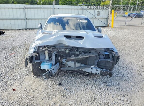 2C3CDZFJ9NH192080 2022 DODGE CHALLENGER Gray Вид спереду