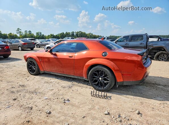 2C3CDZFJXMH623542 2021 DODGE CHALLENGER Orange Задня ліва чверть