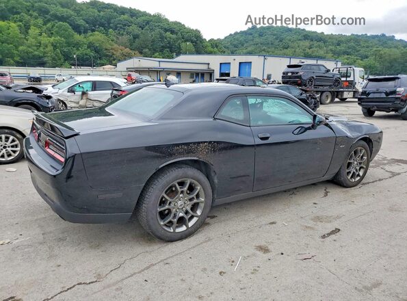 2C3CDZGG2HH622717 2017 DODGE CHALLENGER Black Rear right