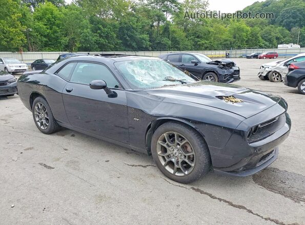 2C3CDZGG2HH622717 2017 DODGE CHALLENGER Black Front right