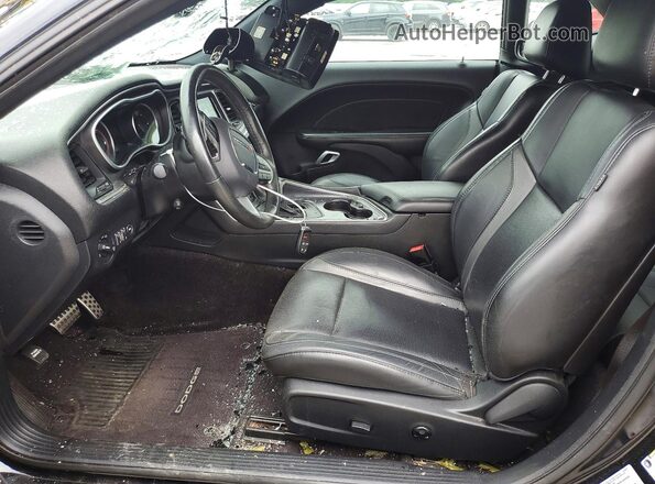 2C3CDZGG2HH622717 2017 DODGE CHALLENGER Black Front interior view