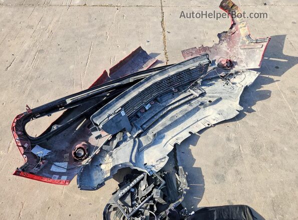 2C3CDZGG3PH544690 2023 DODGE CHALLENGER Red Engine compartment view