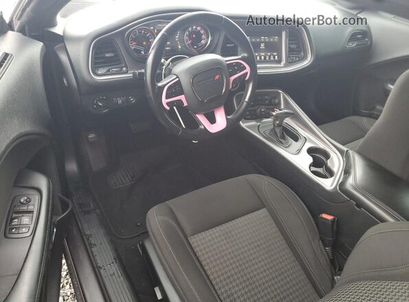 2C3CDZGG4KH691738 2019 DODGE CHALLENGER Black Առջևի վահանակի տեսք