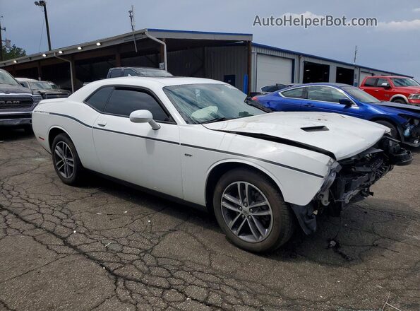 2C3CDZGG9JH255725 2018 DODGE CHALLENGER White Front right