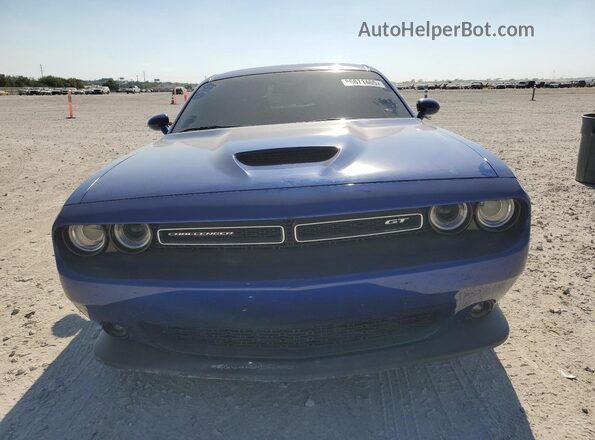 2C3CDZJG0LH201676 2020 DODGE CHALLENGER Синий Вид спереди