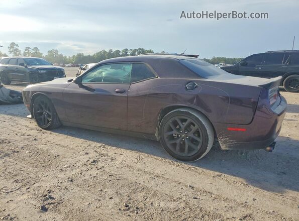 2C3CDZJG2MH610117 2021 DODGE CHALLENGER Purple Trasero izquierdo