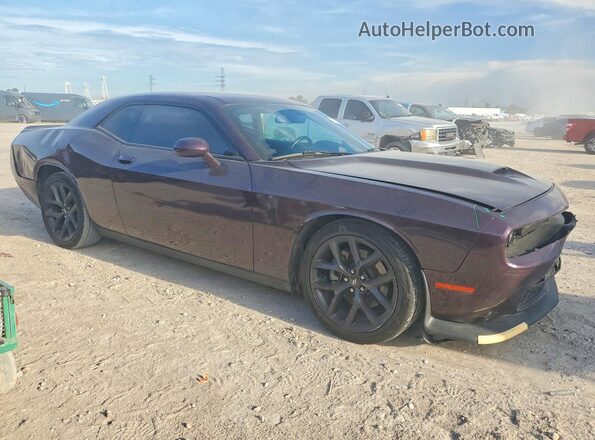 2C3CDZJG2MH610117 2021 DODGE CHALLENGER Purple Delantero derecho