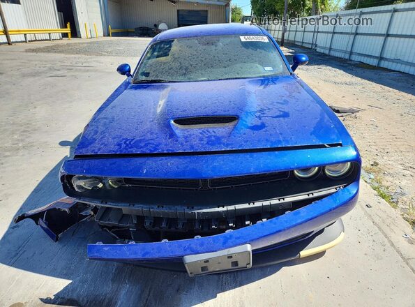 2C3CDZJG2NH254298 2022 DODGE CHALLENGER Blue Vista frontal