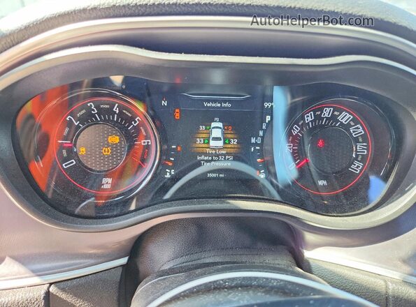 2C3CDZJG2NH254298 2022 DODGE CHALLENGER Blue Vista del cuadro de instrumentos