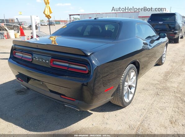 2C3CDZJG3NH128533 2022 DODGE CHALLENGER Black უკანა მარჯვენა