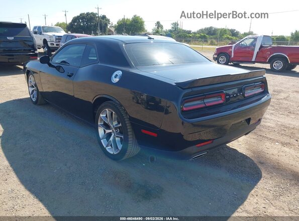 2C3CDZJG3NH128533 2022 DODGE CHALLENGER Black უკანა მარცხენა