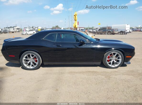 2C3CDZJG3NH128533 2022 DODGE CHALLENGER Black უკანა სალონის ხედი