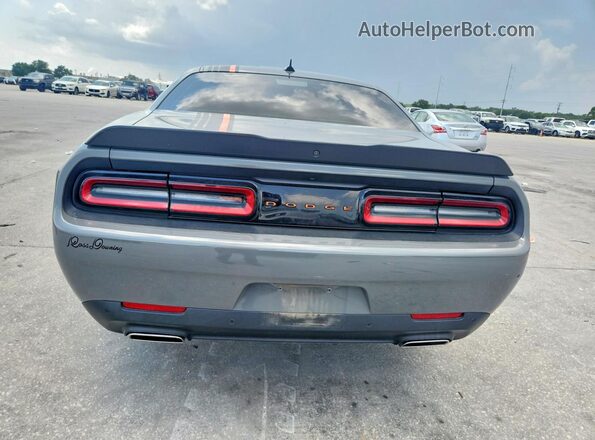 2C3CDZJG5PH637588 2023 DODGE CHALLENGER Gray უკანა ხედი