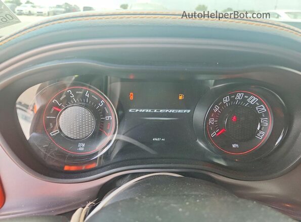 2C3CDZJG5PH637588 2023 DODGE CHALLENGER Gray ხელსაწყოთა პანელის ხედი