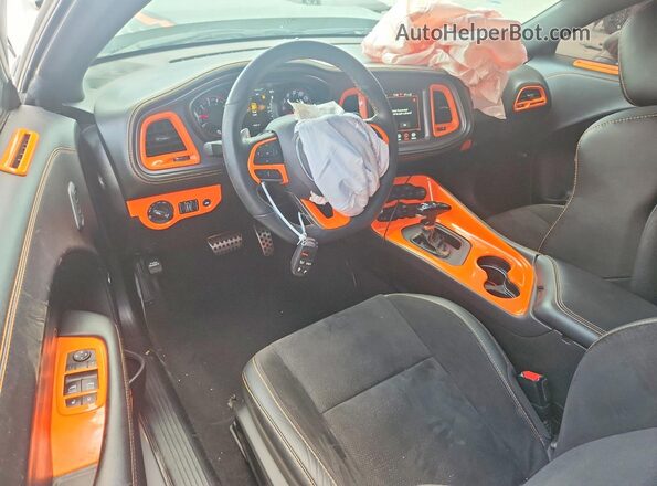 2C3CDZJG5PH637588 2023 DODGE CHALLENGER Gray წინა პანელის ხედი