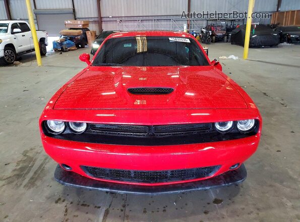 2C3CDZJGXPH614615 2023 DODGE CHALLENGER Red Դիմացի տեսք