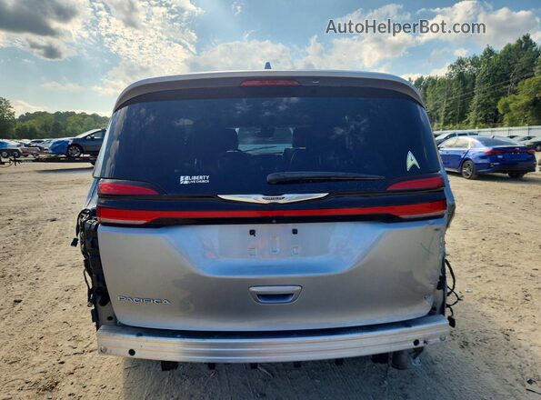 2C4RC1BG0MR528762 2021 CHRYSLER PACIFICA Серебряный Вид сзади