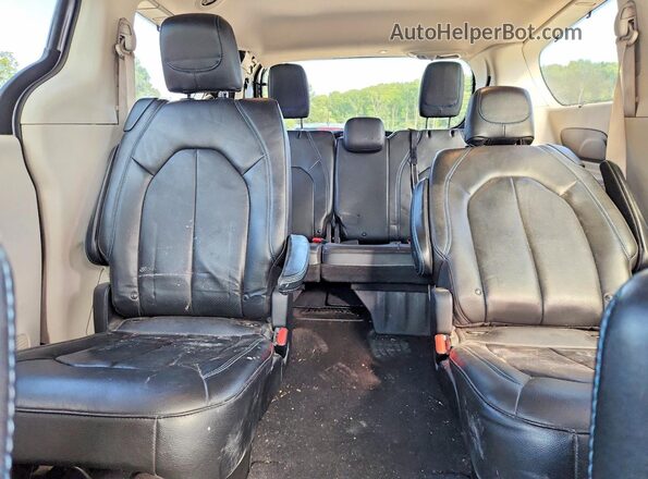 2C4RC1BG0MR528762 2021 CHRYSLER PACIFICA Серебряный Вид задних сидений