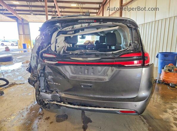 2C4RC1BG0NR118075 2022 CHRYSLER PACIFICA Серый Вид сзади