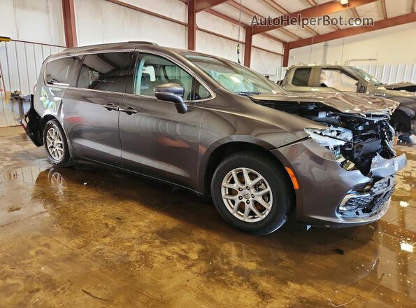 2C4RC1BG0NR118075 2022 CHRYSLER PACIFICA Серый Передняя правая четверть