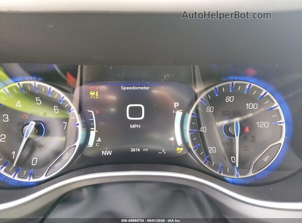 2C4RC1BG0VR586534 2027 CHRYSLER PACIFICA Blue Vista de los asientos traseros