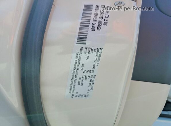 2C4RC1BG1MR547028 2021 CHRYSLER PACIFICA White Вид наклейки з VIN-кодом