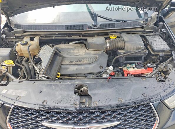 2C4RC1BG1NR170721 2022 CHRYSLER PACIFICA Black Vista del compartimento del motor
