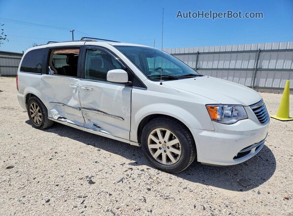 2C4RC1BG2GR140968 2016 CHRYSLER TOWN Белый Передняя правая четверть