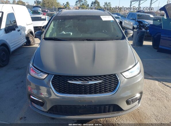 2C4RC1BG2MR515754 2021 CHRYSLER PACIFICA Gray Vista del cuadro de instrumentos