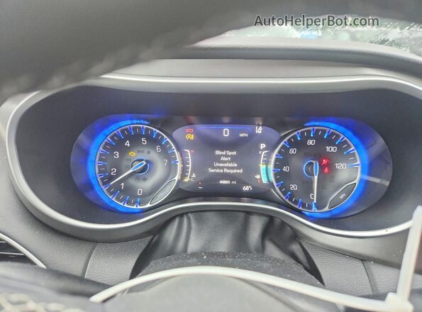 2C4RC1BG2RR136549 2024 CHRYSLER PACIFICA Gray Instrument cluster view
