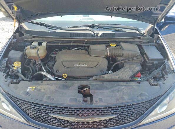 2C4RC1BG3JR352592 2018 CHRYSLER PACIFICA Blue Շարժիչի բաժամունքի տեսք