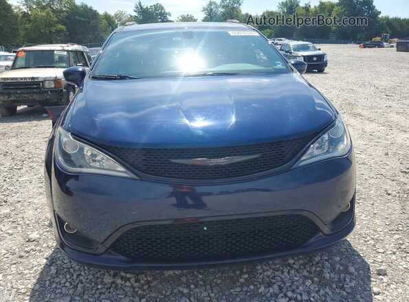 2C4RC1BG3JR352592 2018 CHRYSLER PACIFICA Blue Դիմացի տեսք
