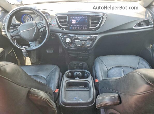 2C4RC1BG3JR352592 2018 CHRYSLER PACIFICA Blue Առջևի վահանակի տեսք