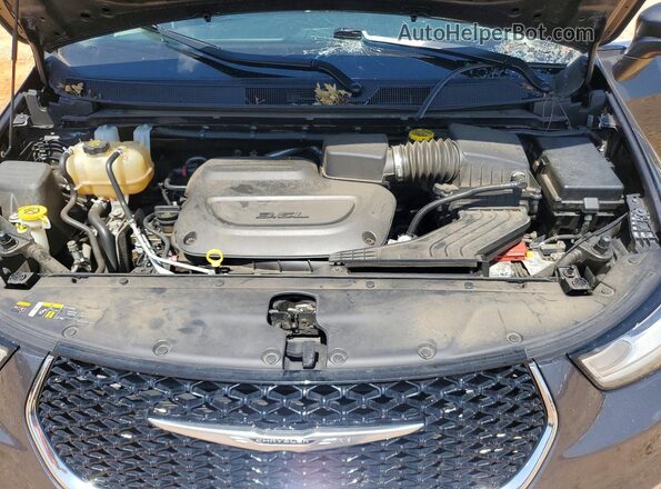 2C4RC1BG3NR136182 2022 CHRYSLER PACIFICA Серый Вид подкапотного пространства
