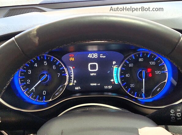 2C4RC1BG3PR515315 2023 CHRYSLER PACIFICA Black Instrument cluster view