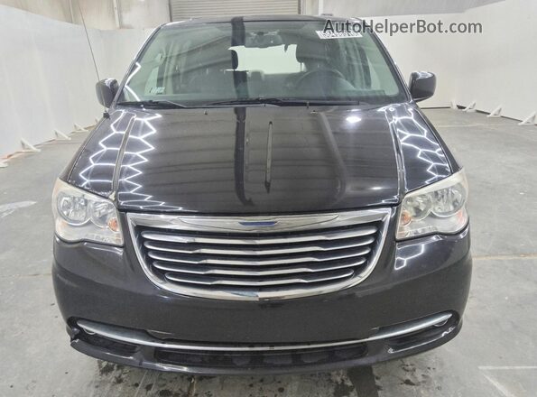 2C4RC1BG4GR112802 2016 CHRYSLER TOWN Черный Вид спереди