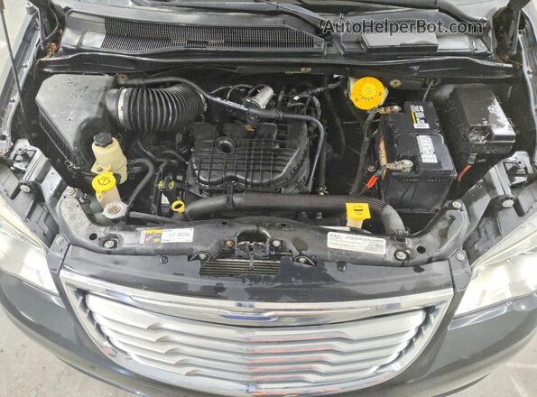 2C4RC1BG4GR112802 2016 CHRYSLER TOWN Черный Вид подкапотного пространства