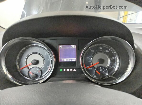 2C4RC1BG4GR112802 2016 CHRYSLER TOWN Черный Вид щитка приборов
