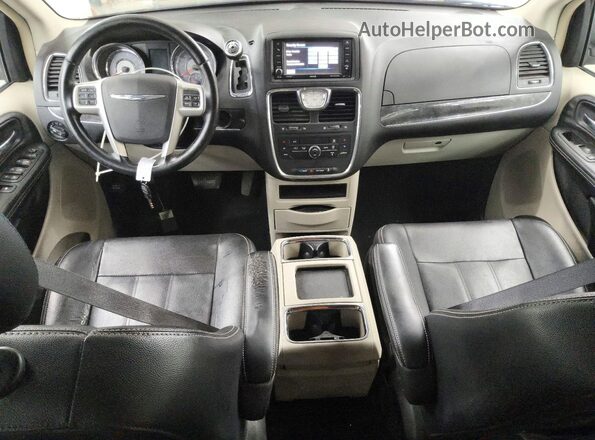 2C4RC1BG4GR112802 2016 CHRYSLER TOWN Черный Вид панели приборов