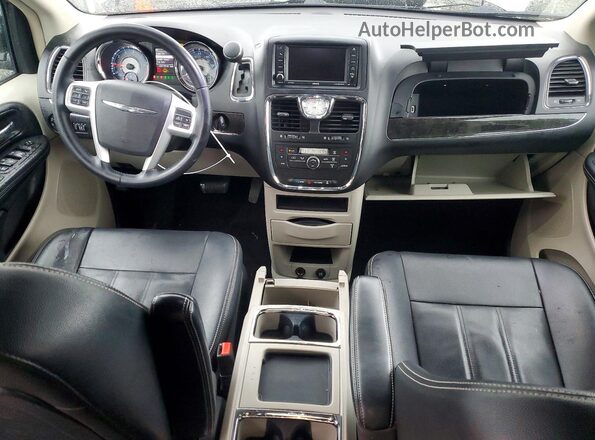 2C4RC1BG4GR295263 2016 CHRYSLER TOWN Silver Առջևի վահանակի տեսք