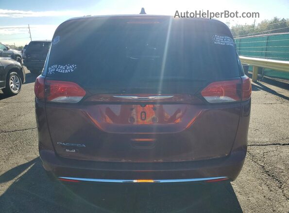 2C4RC1BG4JR107557 2018 CHRYSLER PACIFICA Burgundy Rear view