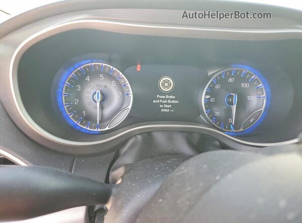 2C4RC1BG4PR531264 2023 CHRYSLER PACIFICA White Вид щитка приладів