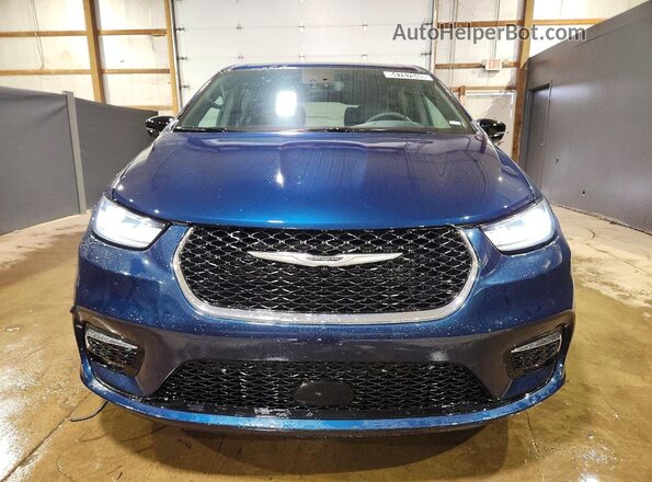 2C4RC1BG4SR561454 2025 CHRYSLER PACIFICA Teal Front view