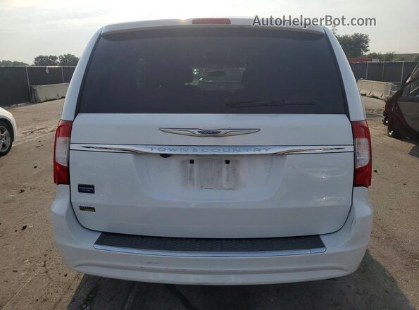 2C4RC1BG5GR198766 2016 CHRYSLER TOWN Белый Вид сзади