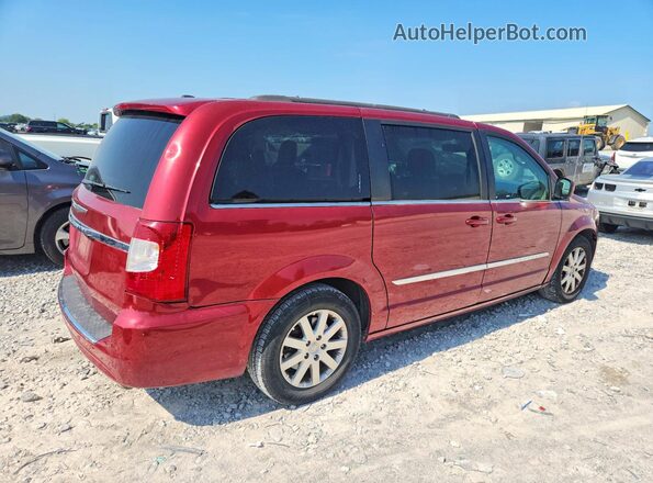 2C4RC1BG5GR206140 2016 CHRYSLER TOWN Красный Задняя правая четверть